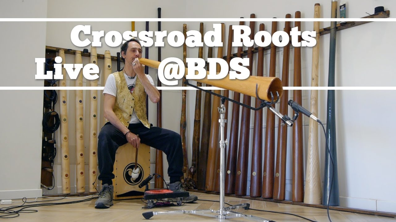 Gianni Placido  - Crossroad Roots live@Bologna Didjeridoo School