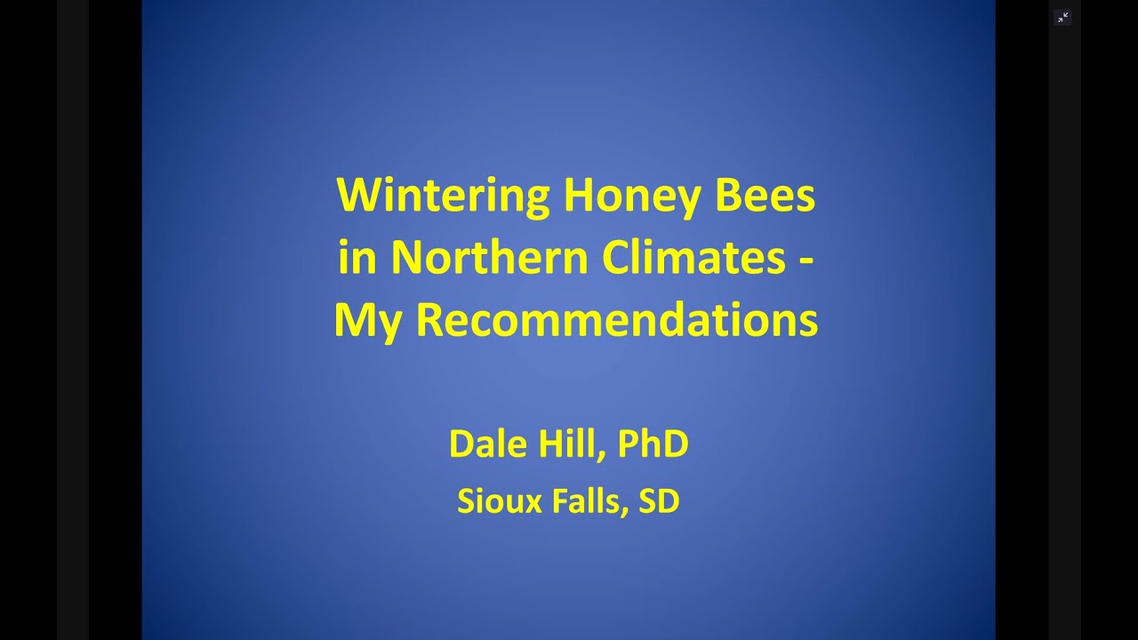Dr Dale Hill presentation to Kamloops Beekeepers YouTube