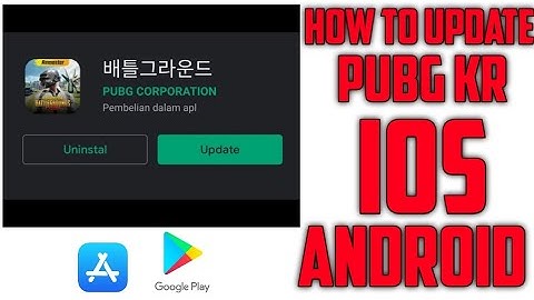 How To Instal & Update PUBG KR Full Explain | PUBG Mobile Korea 1.1.0 New Version Update