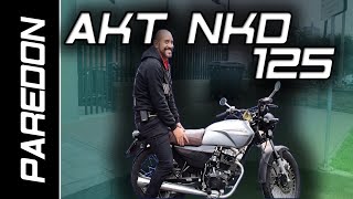 AKT NKD 125 AL PAREDON #FULLGASS
