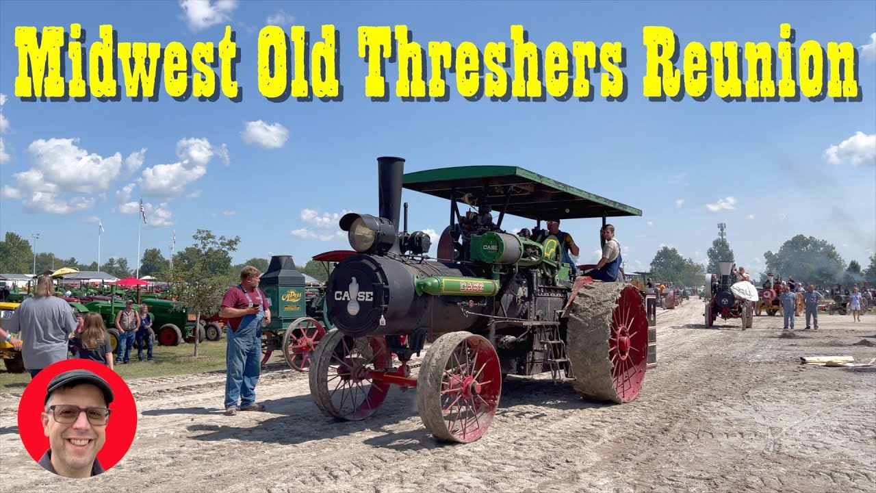 Tractor Parade 😎 Midwest old Threshers Reunion Mount Pleasant Iowa 😃 tractor tractorvideo
