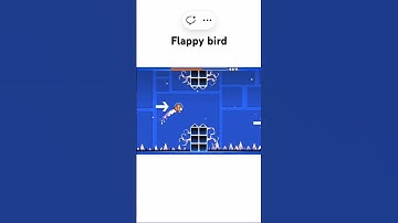 Flappy bird #geometrydash #gd #flappybird