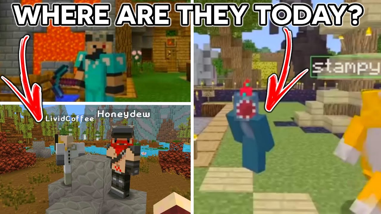 Where Are These Old Minecraft Youtubers Today??? - YouTube