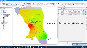 Tutorial ArcGis : Membuat Peta Curah Hujan menggunakan Poligon Thiessen dan Isohyet