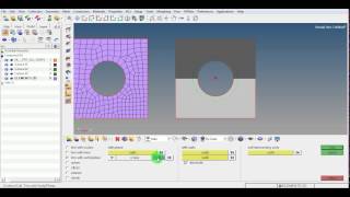 HyperMesh | Ruled mesh | 2D mesh | Temp nodes | Elements | Quad | Tria | GRS |