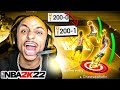 I SHUT UP *COCKY* DRIBBLE G0D AFTER RUINING 200-0 PERFECT RECORD NBA 2K22