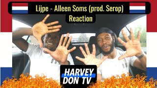 Lijpe - Alleen Soms (prod. Serop) Reaction #HarveyDonTV #Raymanbeats