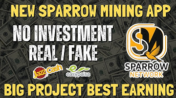 Sparrow Network New Mining App || New Mining App || kyc sparrow network 2025