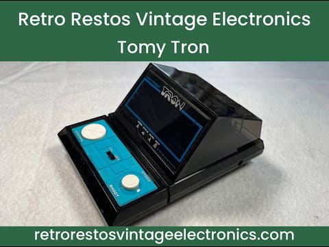 2:49 2:49 Now playing, Tomy Tron For Sale. Rare Vintage Electronic Game. VFD Retro Game. 1980s