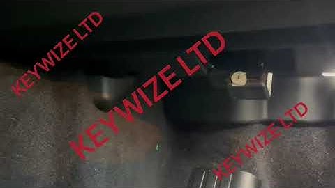 Range rover 2021 P400E hybrid key programming jlr emergency start device