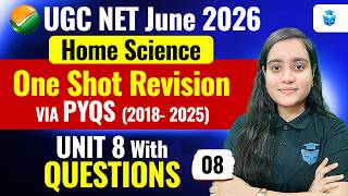 UGC NET June 2026 Home Science | Paper 2 Home Science Unit 8 Complete Revision with PYQs | JRFAdda