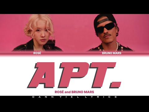ROSÉ and BRUNO MARS  - 'APT.' (Color Coded Han/Rom/Eng Lyrics Video)