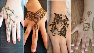 Latest And So Beautiful Mehndi Designs For Kids ||Eid Special Kids Mehndi screenshot 5