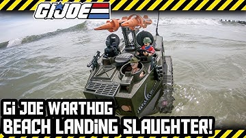 Gi Joe Action Movie - Warthog Beach Landing Slaughter!