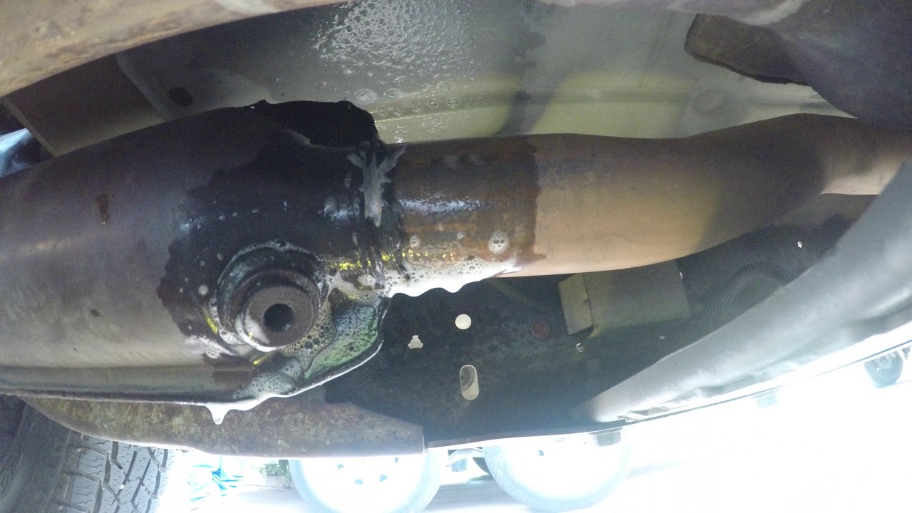 Easiest way to find an exhaust leaks in your car or truck YouTube