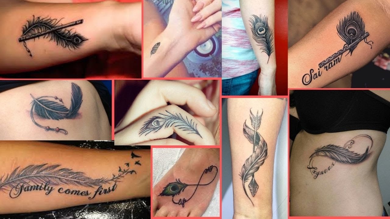 The Meaning behind the Feather Tattoo and Symbols  TattoosWin