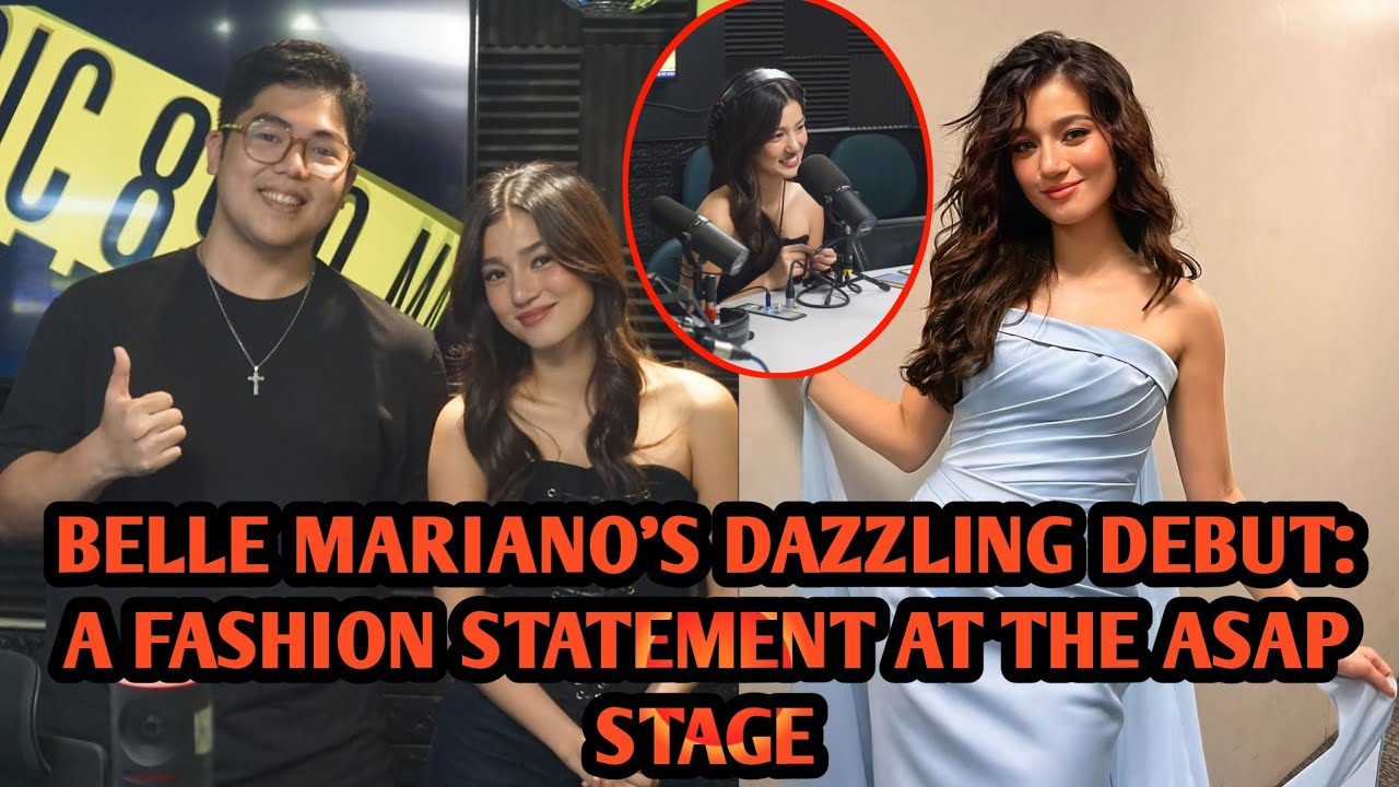 Belle Mariano Spotted on Fatima Beltran Couture's IG. A Fashion Statement at the ASAP Stage