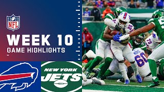 Bills vs. Jets Week 10 Highlights | NFL 2021