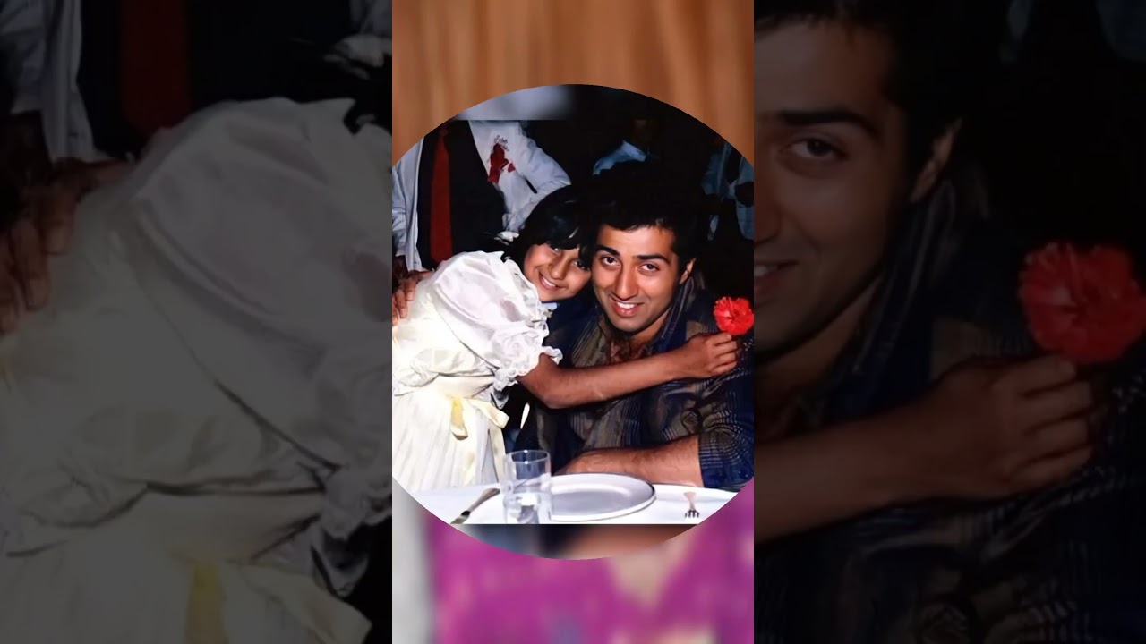 🔥 Sunny Deol with half sister Esha Deol