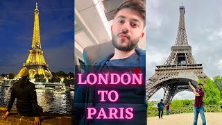 London To Paris on Schengen Visa 🇬🇧🇫🇷 #internationalstudent #uk to #paris #travelvlog #2023 ❤️
