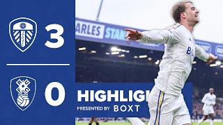 Highlights: Leeds United 3-0 Rotherham United | Summerville double and Bamford goal screenshot 3