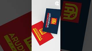 Logo Design For Arudhraa Finance | An Financial Brand | Tamil | Gokul
