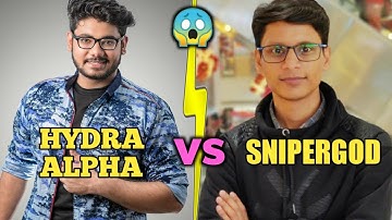 Hydra alpha vs SniperGod full intense fight at novo bridge | Pubg emulator