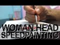 Traditional Tattoo Flash · Woman Head Speedpainting