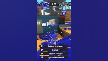 Hammer Wipeout in Splatoon #splatoon3 #fyp