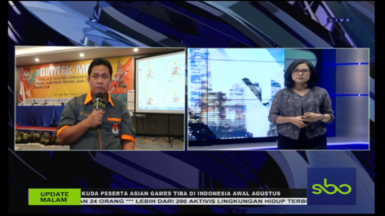 sbo tv live hari ini LAPORAN DARI KANTOR KPU TERKAIT EVALUASI PELAKSANAAN PILKADA