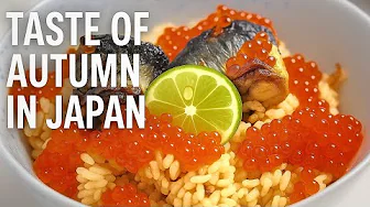 This Japanese Autumn Rice Is Packed with Omega-3 | Sanma & Ikura