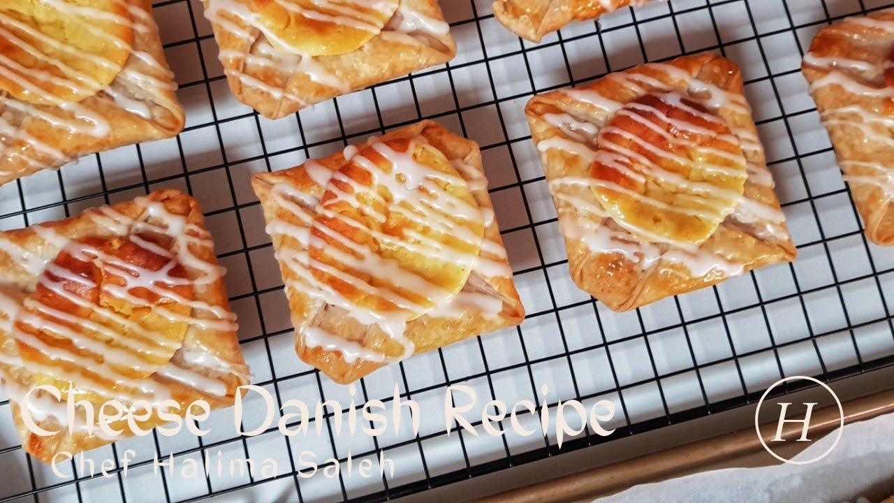 أسهل طريقة لعمل الدانش بالجبنه في 5 دقائق 👌 Amazing Cheese Danish Recipe