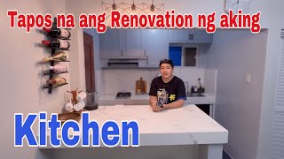 Ito na ang bagong itsura ng Kitchen ko / magkano ang inabot ng akin pinarenovate na mini kitchen