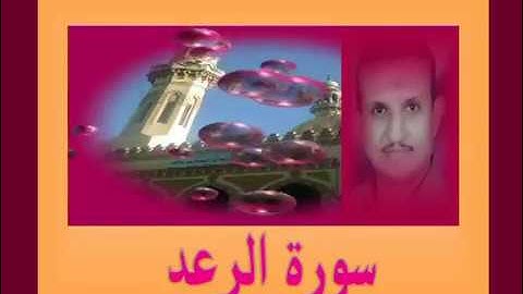 الجزء الثالث عشر سورة الرعد (كاملة)جمال على العارف