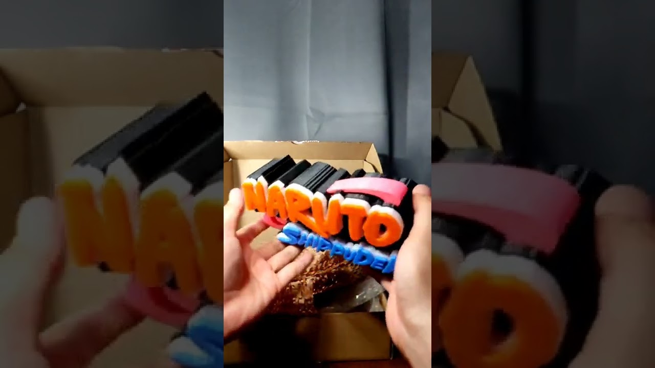 NARUTO LOGO with LED || Christian Perry 