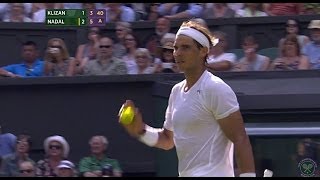 2014 Day 2 Highlights, Rafael Nadal vs Martin Klizan, First Round