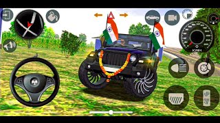 Modified Mahindra Thar😈Games:India Black Thar (Gadi Wala ...