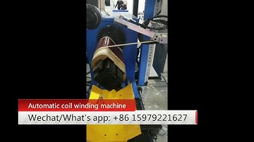Programmable H.V Coil Winding Machine for Distribution Transformers-Winding with paper wrapped