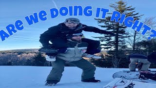 I Snowboarded For The First Time In 5 Years! (The Big LeBowerSki Trailer)