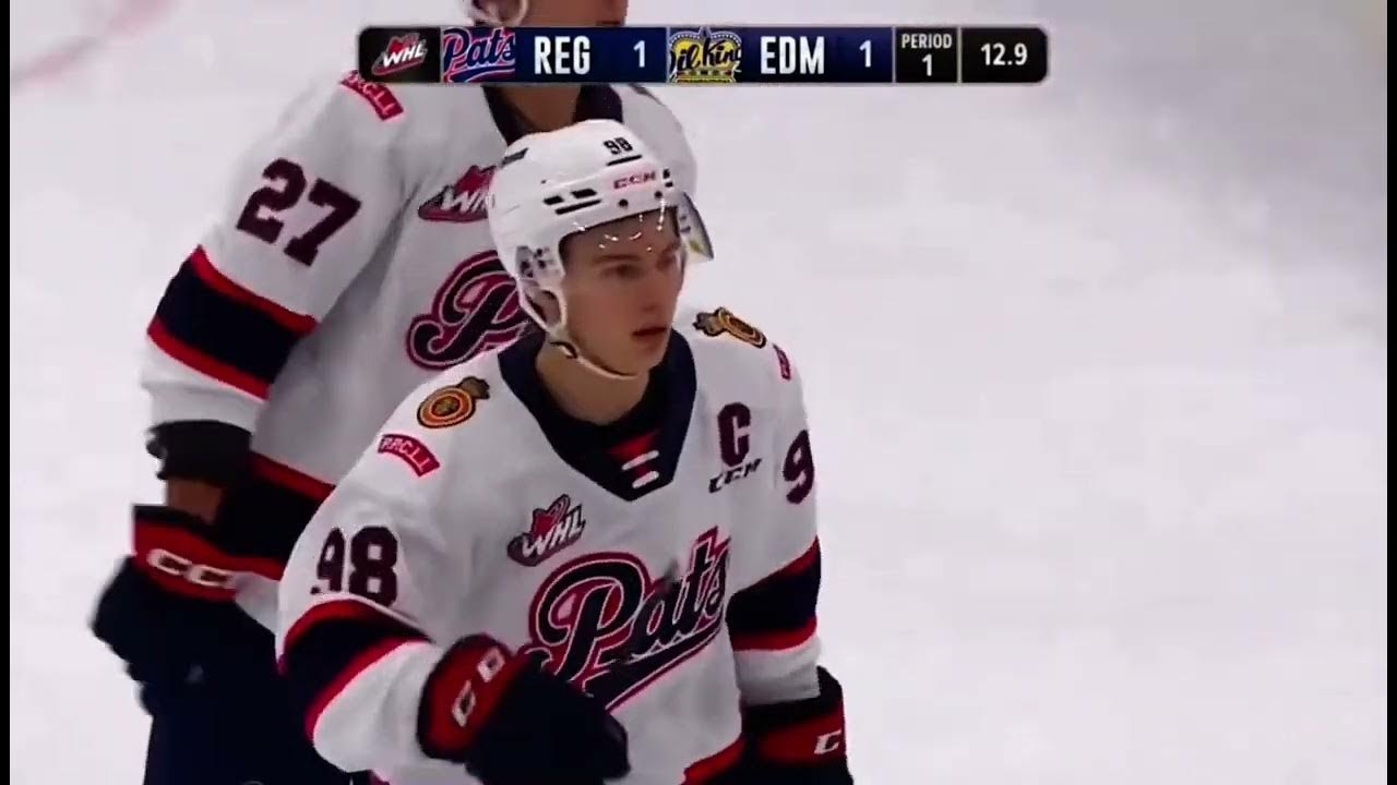 Connor bedard highlights against edmonton oil kings YouTube