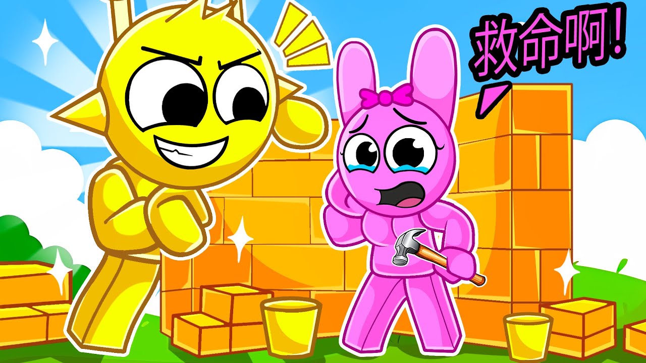 西蒙與平基在 Roblox 中建造以應對自然災難！【Roblox 機械方塊】