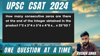 How many consecutive zeros are there at the end of the integer  in the product 1^2 x2^4 x 3^6 x ...