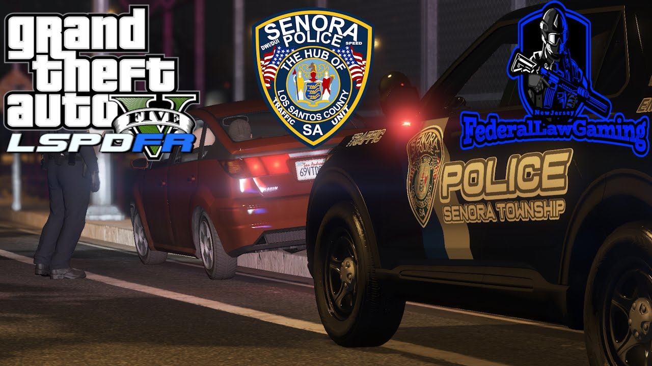 GTA V - LSPDFR - Episode 453 - Busy Night For Senora PD's Traffic Unit (Non-Commentary)