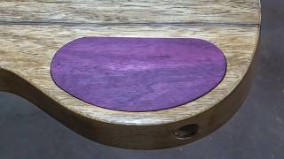 Easel Project Guitar Part 9: Making The Control Cavity Cover And Installing The Frets