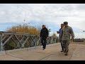 El Ejército terminó la colocación del puente en la zona de La Sofía y el paso quedó habilitado