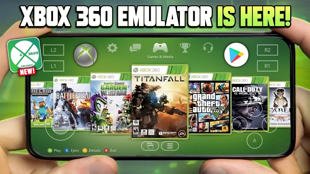 🚀 Наконец-то! Первый эмулятор Xbox 360 в Play Store | Полная настройка эмулятора Ax360e и тестиро...
