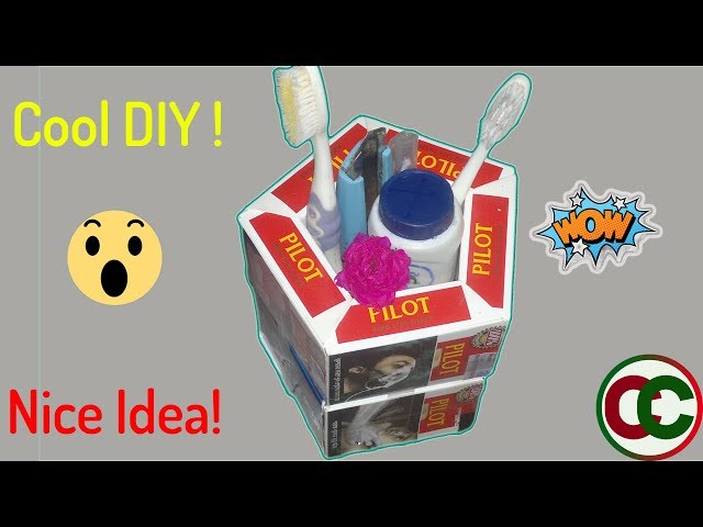 Cigarette Packet Crafts Idea ! Easily Make It at Home | DIY arts and Crafts 