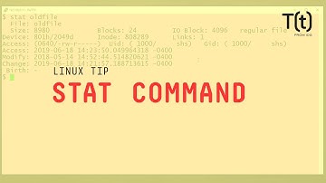 How to use the stat command: 2-Minute Linux Tips