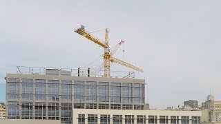 Disassembly of Tower Crane #3 - Quick overview version (time-lapse)