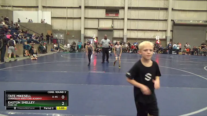 12U 58 Tate Mikesell Sanderson Wrestling Academy V...